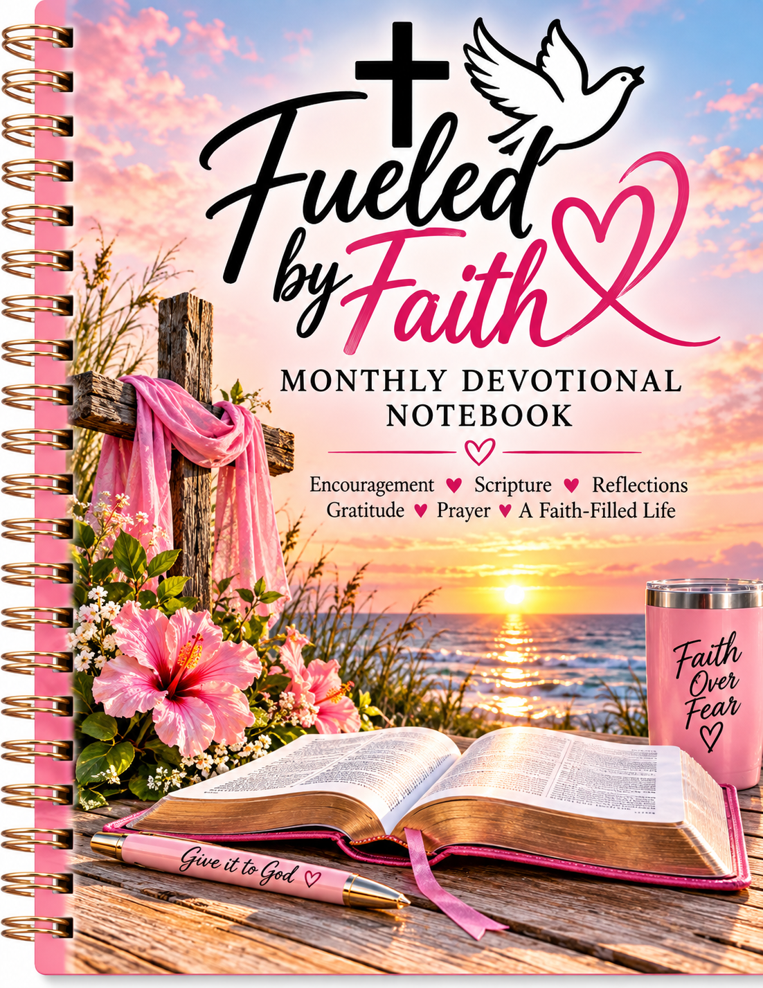 Fueled by Faith Monthly Devotional Notebook